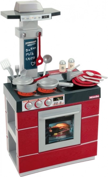Compact Miele kids’ play kitchen