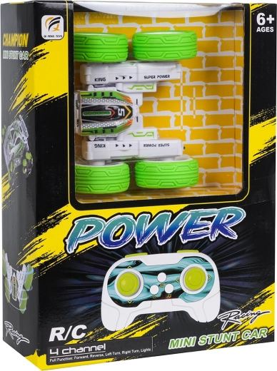 RC stunt car 1:32 Power Stunt – green