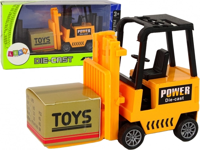 Orange Friction Child Forklift