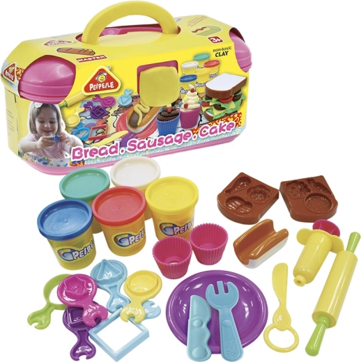 Soft modeling clay set for kids