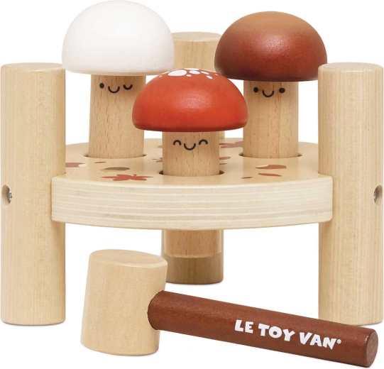 Le Toy Van wooden hammering game with pegs