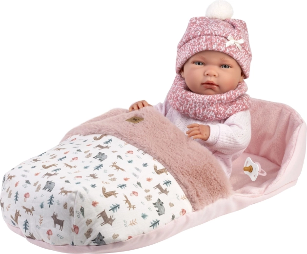 Llorens New born naujagimė – realistiška lėlytė kūdikis 40 cm