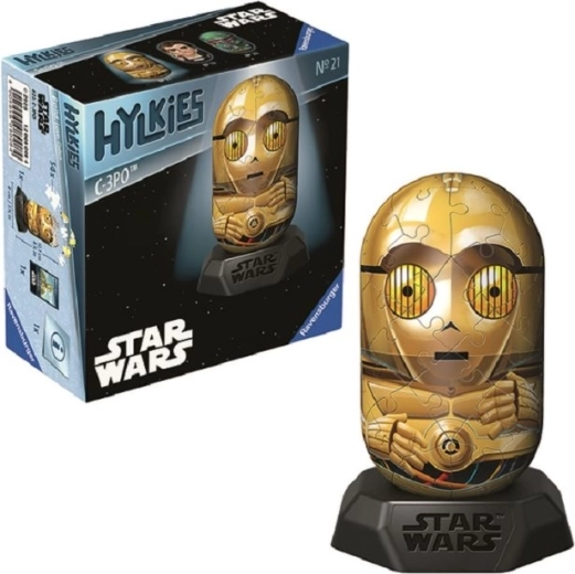 Ravensburger 3D dėlionė Hylkies Star Wars: C-3PO, 54 dalys