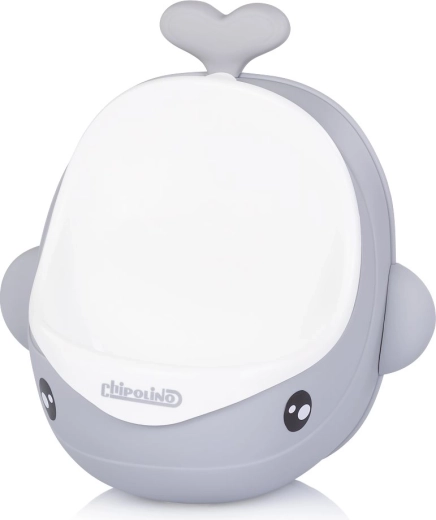 Chipolino kids' urinal Whale, grey