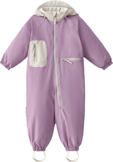 Leokid kids' snowsuit Color Kit Purple Fin (size 86 / 18–24 months)