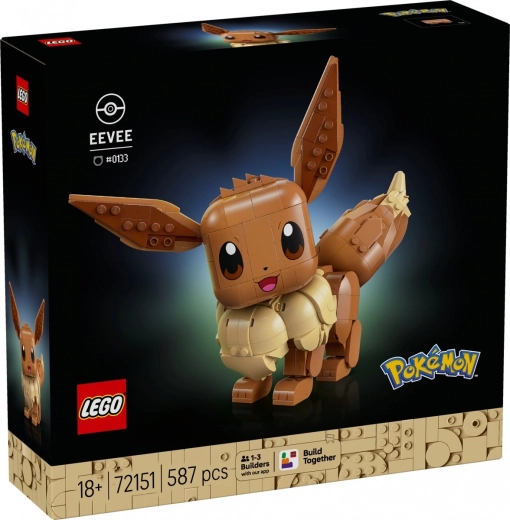 LEGO Pokémon Eevee konstruktorius suaugusiesiems