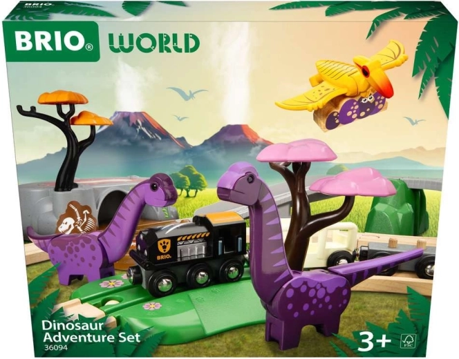 Brio Dinosaur Adventure Train Set