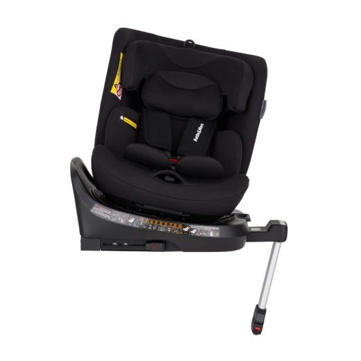 Secure ISOFIX installation with support leg