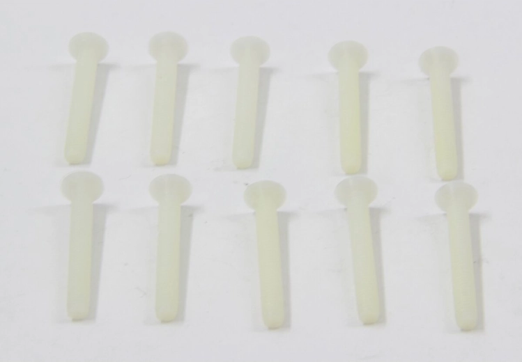 Countersunk polyamide screws M4 × 30 mm, 10 pieces