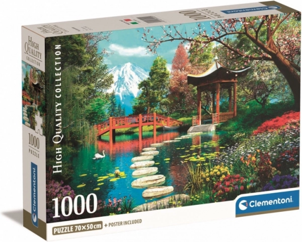 Dėlionė 1000 dalių Compact Fuji Garden
