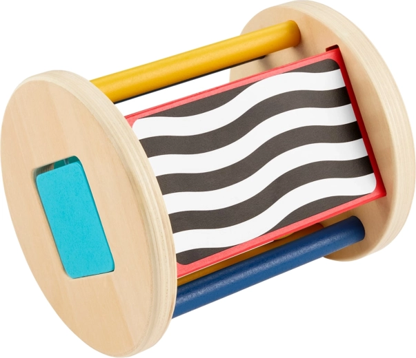 High-contrast patterns and fun movable parts