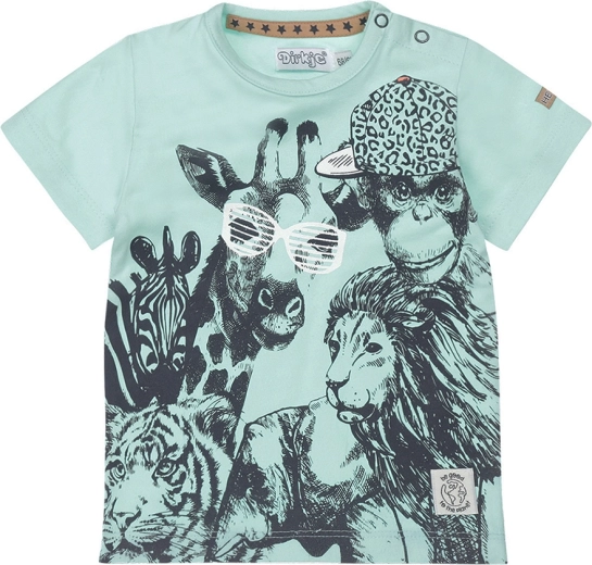 Dirkje boys' short-sleeve T-shirt mint 80