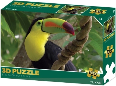 3D dėlionė – tukanas