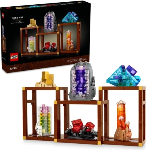 LEGO Ideas – mineralų kolekcija