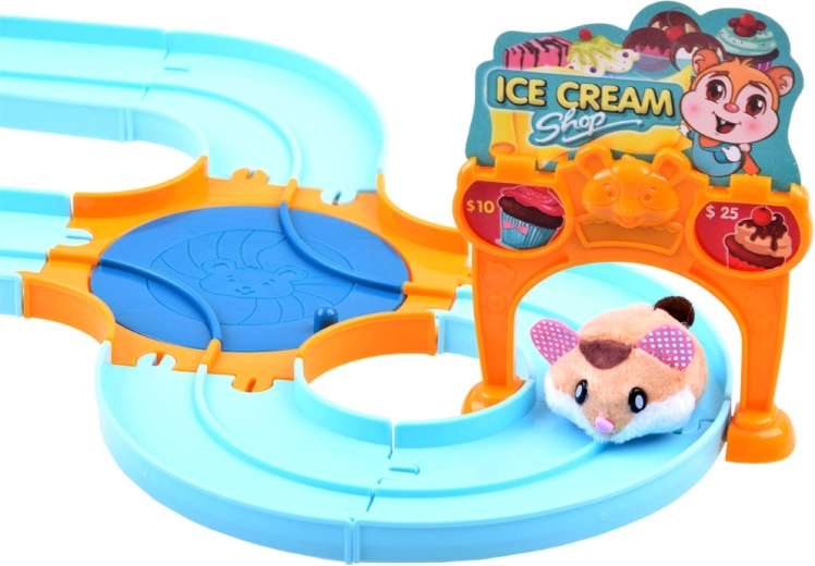 Ledainės trasa su perjungikliu