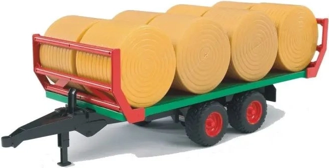 Stable two-axle trailer