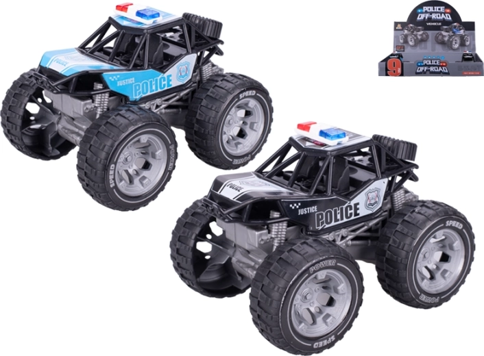 Policijos automobilis su inerciniu mechanizmu 13 cm