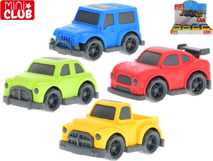 Mini Club automobilis vaikams 9,5 cm su laisva eiga