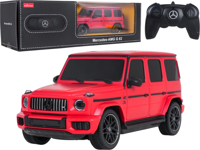 Rastar Mercedes-AMG G63 Remote-Controlled Car 1:24 Red