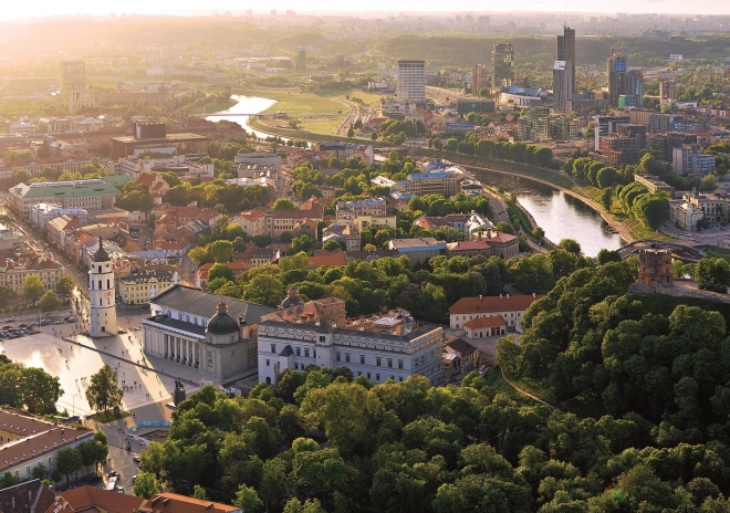 Dėlionė Vilnius, Lietuva 1000 dalių