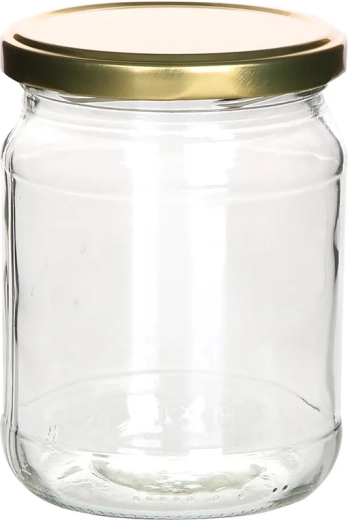 Clear glass and wide mouth for easy use