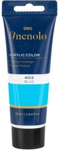 Akriliniai dažai šviesiai mėlyni 75 ml