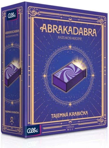 Abrakadabra paslaptinga mago dėžutė