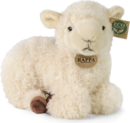 Rappa Eco-Friendly Lying Plush Sheep 25 cm