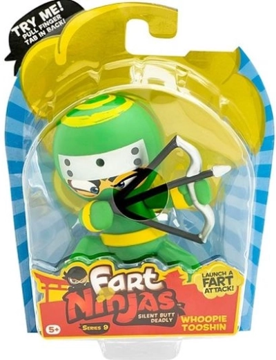 Fart Ninjas Whoopie Tushin kolekcinė figūrėlė su garsu