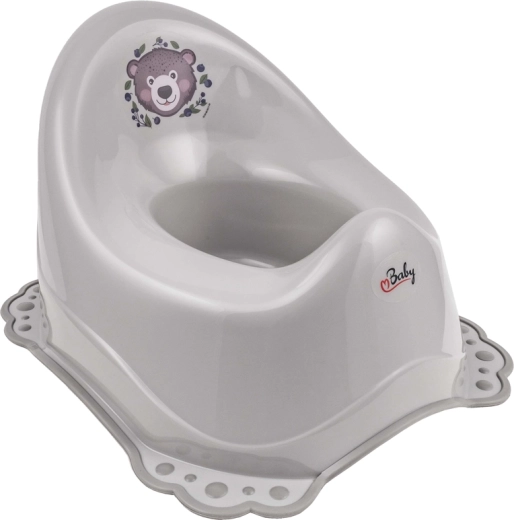 Maltex non-slip potty The Nature Buddies Hedgehog, green