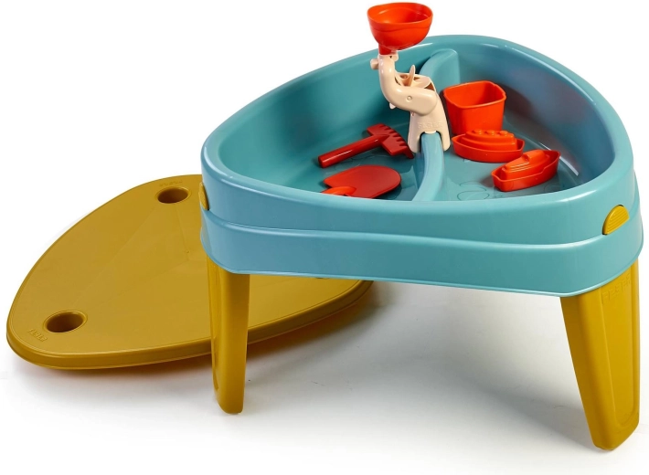 Fun with water and sand