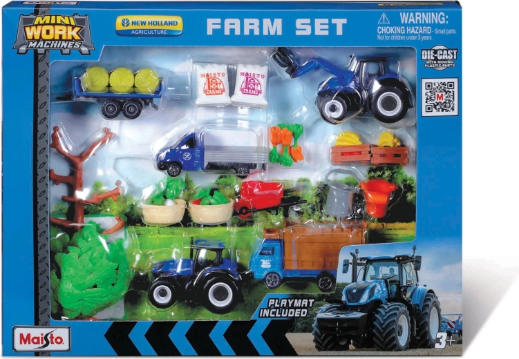 Maisto Mega Farmer Set New Holland