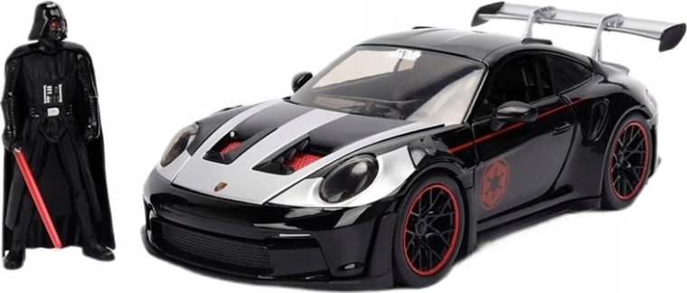 1:24 scale and a figure in the package