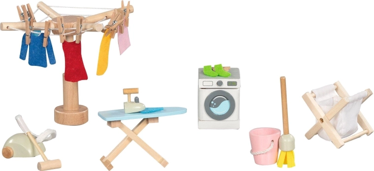 Rich set for washing and cleaning play