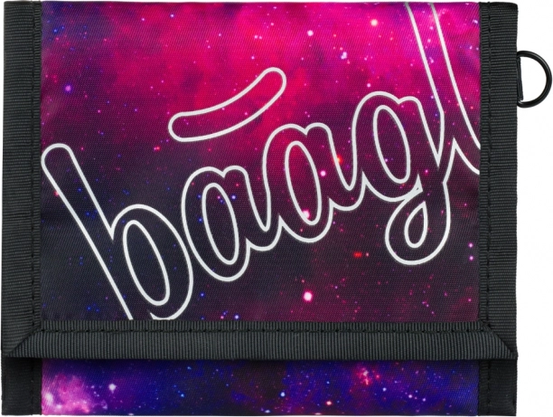 BAAGL piniginė Galaxy violetinė