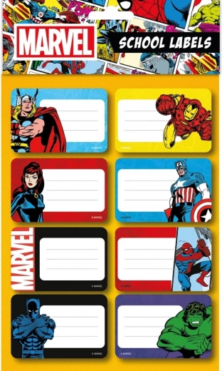 Marvel mokyklinis lipdukų rinkinys (budget)