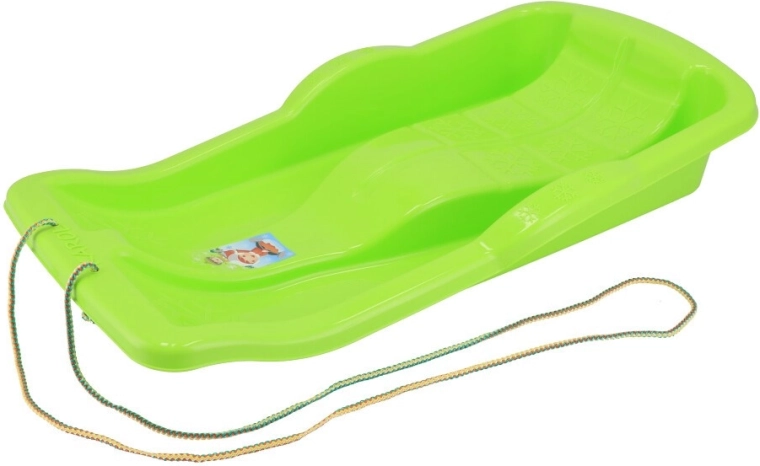 Baby Mix Karol Plastic Sledge Green