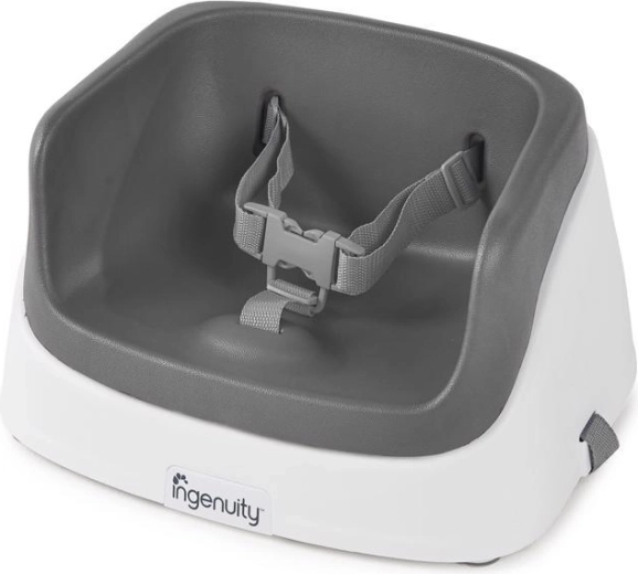 Ingenuity SmartClean Toddler booster seat for chair Slate, 2+ years, up to 15 kg