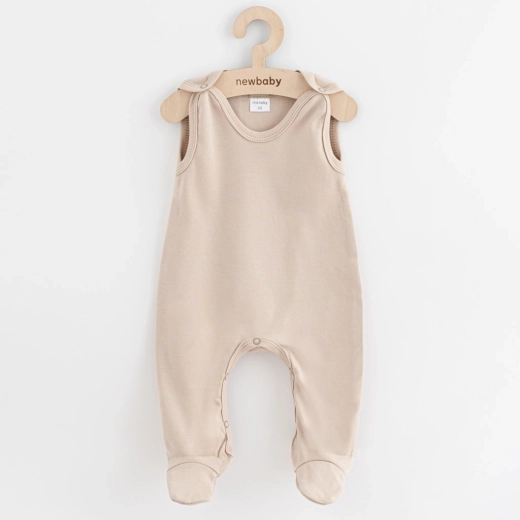 Infant footed overalls New Baby Classic II light beige
