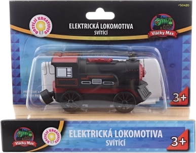 Vláčky Max black electric locomotive
