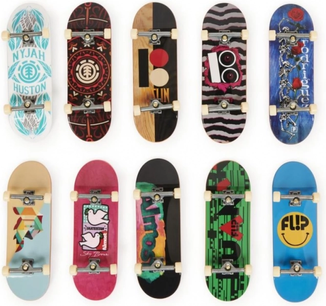 Tech Deck 10 mini riedlenčių rinkinys