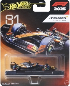 Hot Wheels premium angliukas Formula 1 McLaren – Oscar Piastri #81 1:64