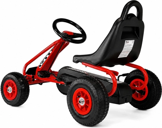 Sporty pedal-powered control
