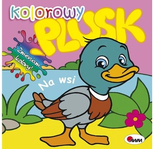 Maudymosi knygelė Kolorowy plusk: kaime