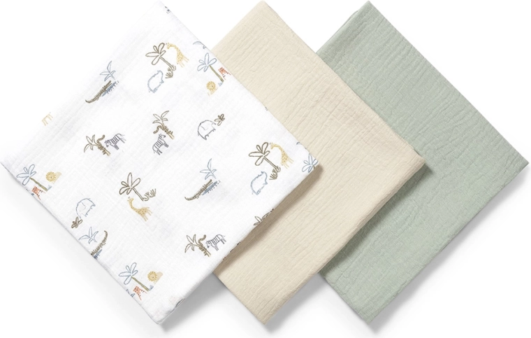 Extra-soft 100% cotton gentle on skin