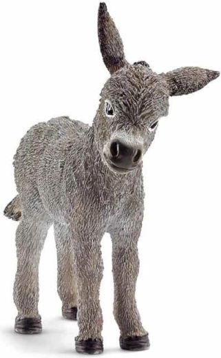 SCHLEICH Farm World Red Donkey Foal Figure