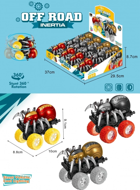 Inercinis automobilis „Voras“ 10 cm