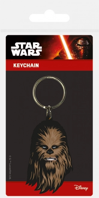 Guminis raktų pakabukas su Chewbacca motyvu – Star Wars