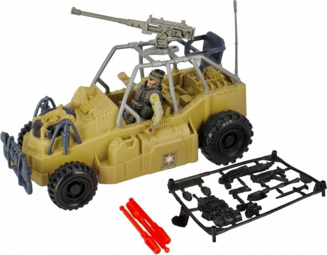 Rotating turret and projectile firing