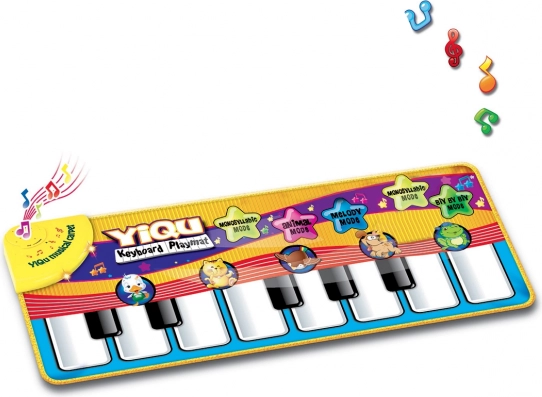 Liečiamasis pianinas – muzikinis kilimėlis patiems mažiausiems 73 × 29 cm